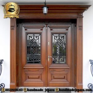 Pintu Rumah Jati Klasik