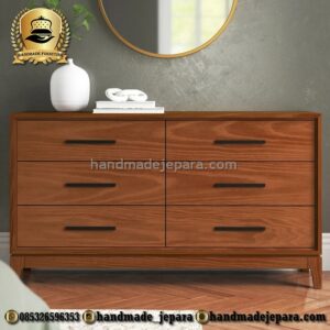 Dresser Minimalis Jati Jepara