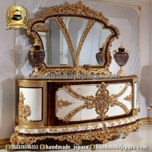 Dresser Mirror Baroque Mewah