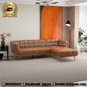 Sofa Sudut Retro Modern