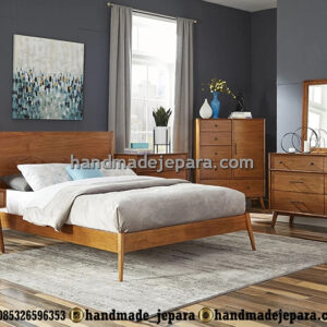 set-tempat-tidur-retro-modern-model-terbaru